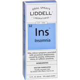 Liddell Homeopathic Insomnia - 1 Fl Oz