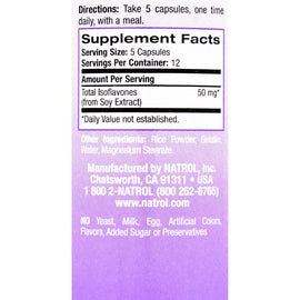 Natrol Soy Isoflavones - 60 Capsules
