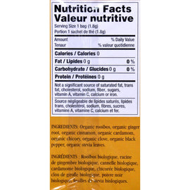 Uncle Lee's Imperial Organic Cinnamon Rooibus Chai Tea - 18 Tea Bags