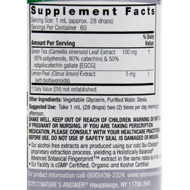 Nature's Answer Super Green Tea Alcohol And Sugar Free - 2 Fl Oz