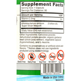 Natren Bifido Factor Dairy Free - 90 Capsules