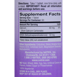 Natrol Dhea - 50 Mg - 60 Tablets