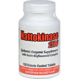 Naturally Vitamins Nattokinase - 1500 Fibrin Units - 120 Tablets