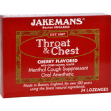 Jakemans Throat And Chest Lozenges - Cherry - 24 Pack