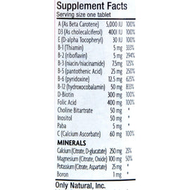 Only Natural For Women - 60 Tablets