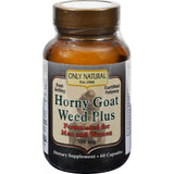 Only Natural Horny Goat Weed Plus - 500 Mg - 60 Capsules