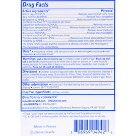 Boiron Children's Cold Calm Pellets - 2 Doses