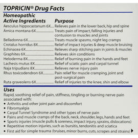 Topricin Topricin Cream Jar - 4 Oz