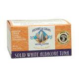 Henry And Lisa's Natural Seafood Solid White Albacore Tuna - Case Of 12 - 5 Oz.