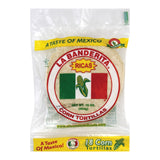 La Banderita Corn Tortillas - White - Case Of 12 - 16 Oz.