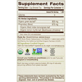 Traditional Medicinals Organic Golden Green Tea - 16 Bags