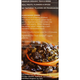 Numi Tea Gunpowder Green Organic Tea - 18 Bags