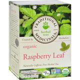 Traditional Medicinals Organic Raspberry Leaf Herbal Tea - Caffeine Free - 16 Bags