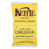 Kettle Brand Potato Chips - New York Cheddar - Case Of 15 - 5 Oz.