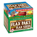 Carrington Farms Organic Milled Flax Seeds - Case Of 6 - 0.42 Oz.