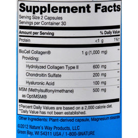 Nature's Way Hydraplenish Plus Msm - 60 Capsules