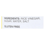 Marukan Rice Vinegar Lite - Seasoned Gourmet - Case Of 6 - 12 Oz.