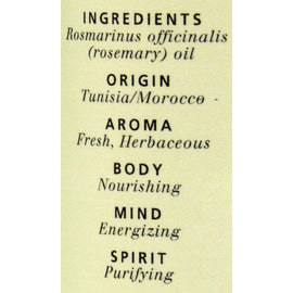 Aura Cacia 100% Pure Essential Oil Rosemary Cleansing - 2 Oz