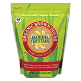 Florida Crystals Organic Brown Sugar - Brown Sugar - Case Of 6 - 24 Oz.