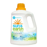 Sun And Earth Natural Laundry Detergent - Unscented - Case Of 4 - 100 Oz