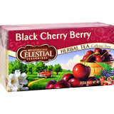Celestial Seasonings Herbal Tea - Black Cherry Berry - Caffeine Free - 20 Bags