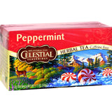 Celestial Seasonings Herbal Tea - Peppermint - Caffeine Free - 20 Bags