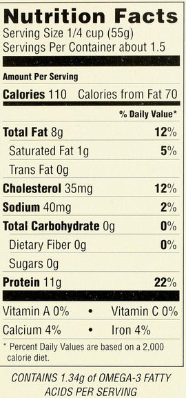 Crown Prince Kipper Snacks - Low In Sodium - Case Of 18 - 3.25 Oz.