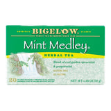 Bigelow Tea Herbal Tea - Mint Medley - Case Of 6 - 20 Bag