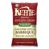 Kettle Brand Potato Chips - Country Style Barbeque - Case Of 15 - 5 Oz.