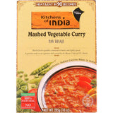 Kitchen Of India Dinner - Mashed Vegetable Curry - Pav Bhaji - 10 Oz - Case Of 6