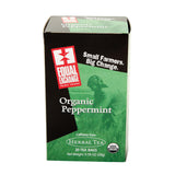 Equal Exchange Organic Peppermint Tea - Peppermint Tea - Case Of 6 - 20 Bags