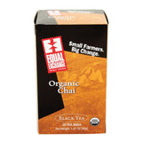 Equal Exchange Organic Chai Tea - Chai Tea - Case Of 6 - 20 Bags