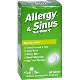 Natrabio Allergy And Sinus Non-drowsy - 60 Tablets