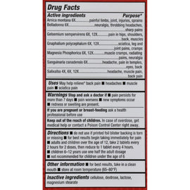 Natrabio Pain Relief - 60 Tablets