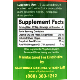 California Natural Immunity Shots - 4 Fl Oz