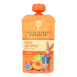 Peter Rabbit Organics Fruit Snacks - Peach And Apple - Case Of 10 - 4 Oz.