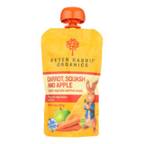 Peter Rabbit Organics Veggie Snacks - Carrot, Squash And Apple - Case Of 10 - 4.4 Oz.