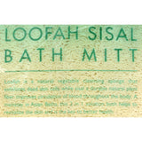 Earth Therapeutics Loofah Sisal Bath Mitt - 1 Loofah