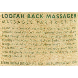Earth Therapeutics Loofah Back Massager - 1 Massager