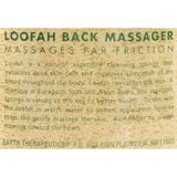 Earth Therapeutics Loofah Back Massager - 1 Massager