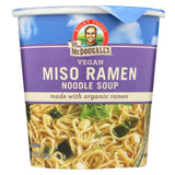 Dr. Mcdougall's Vegan Miso Ramen Soup Big Cup With Noodles - Case Of 6 - 1.9 Oz.