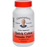 Dr. Christopher's Quick Colon Part 1 - 475 Mg - 100 Vegetarian Capsules
