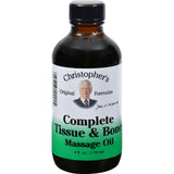 Dr. Christopher's Formulas Complete Tissue And Bone Massage Oil - 4 Oz
