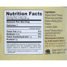 Pure Planet Green Kamut - 3.14 Oz