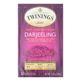 Twining's Tea Black Tea - Darjeeling - Case Of 6 - 20 Bags