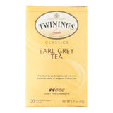 Twining's Tea Earl Grey Tea - Black Tea - Case Of 6 - 20 Bags