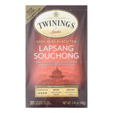 Twining's Tea Smoky China Tea - Lapsang Souchong - Case Of 6 - 20 Bags
