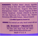 Dr. Woods Shea Vision Pure Black Soap With Organic Shea Butter - 8 Fl Oz