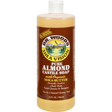 Dr. Woods Shea Vision Pure Castile Soap With Organic Shea Butter Almond - 32 Fl Oz
