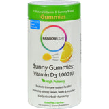 Rainbow Light Vitamin D Sunny Gummies Sour Lemon - 1000 Iu - 100 Gummies